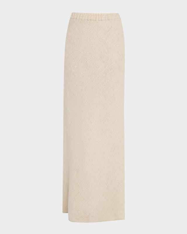 Faye Linen Maxi Skirt